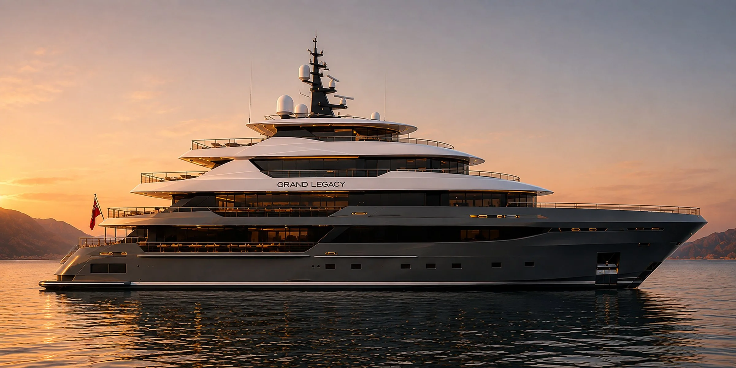 WYND 2 (Legacy Grand) — Legacy Grand — Profil bei Sonnenuntergang